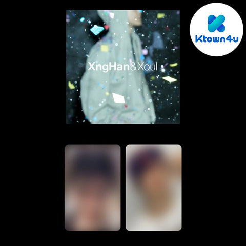 XngHan&Xoul - 1st Single Album [Waste No Time] Photo Book Ver. / GIFT - Baro7 Best Kpop Store