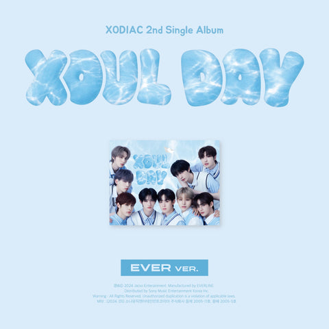 XODIAC - 2ND SINGLE ALBUM [XOUL DAY] EVER Ver. - KPOPHERO