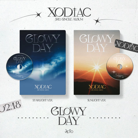 XODIAC - 3RD SINGLE [GLOWY DAY] - Baro7 Best Kpop Store