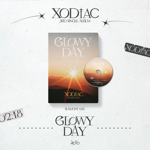 XODIAC - 3RD SINGLE [GLOWY DAY] - Baro7 Best Kpop Store