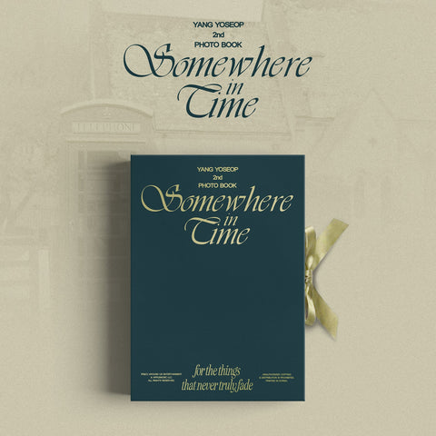 YANG YOSEOP - 2nd PHOTO BOOK [Somewhere in Time] - Baro7 Best Kpop Store