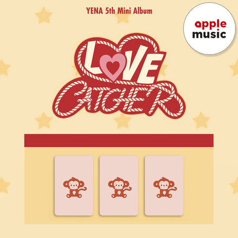 YENA - 5th Mini Album [LOVE CATCHER] POCAALBUM Ver. / GIFT - Baro7 Best Kpop Store