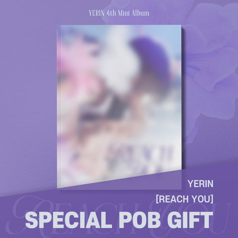 YERIN - 4th Mini Album [REACH YOU] Digipak Ver. / GIFT - Baro7 Best Kpop Store