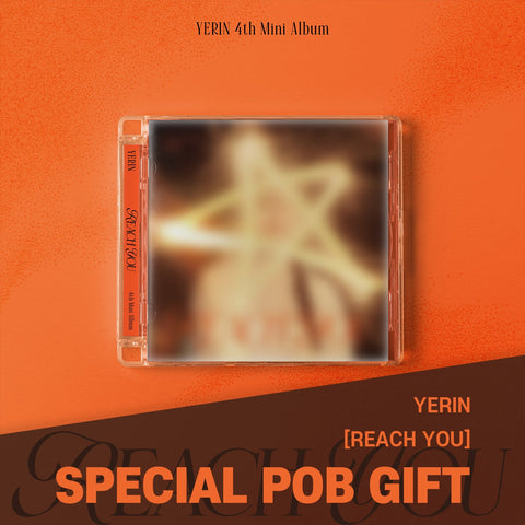 YERIN - 4th Mini Album [REACH YOU] Jewel Case Ver. / GIFT - Baro7 Best Kpop Store