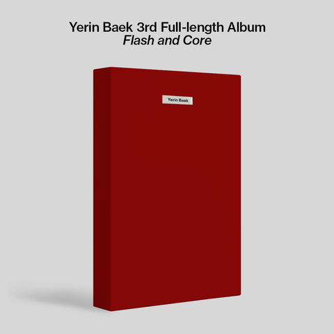 Yerin Baek - 3rd Full Length Album [Flash and Core] - Baro7 Best Kpop Store