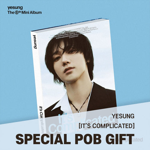 YESUNG - 6th Mini Album [It's Complicated] Feelings Ver. / GIFT - Baro7 Best Kpop Store