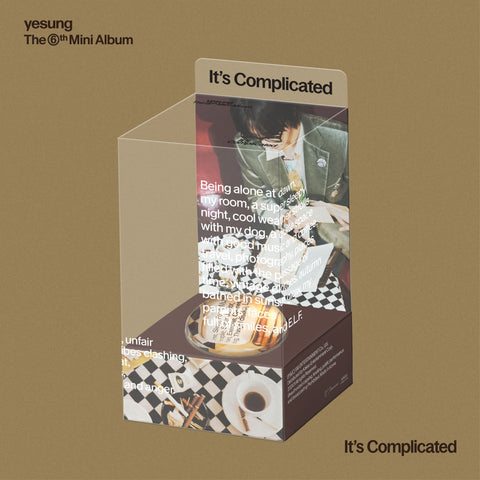 YESUNG - 6th Mini Album [It's Complicated] Special Ver. (Smart Album) - Baro7 Best Kpop Store