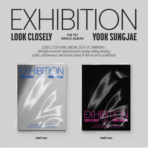 YOOK SUNGJAE - THE 1ST SINGLE ALBUM [EXHIBITION : Look Closely] - KPOPHERO