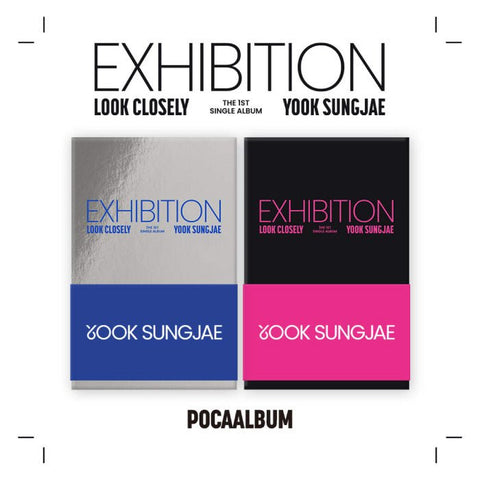 YOOK SUNGJAE - THE 1ST SINGLE ALBUM [EXHIBITION : Look Closely] POCA ALBUM - KPOPHERO