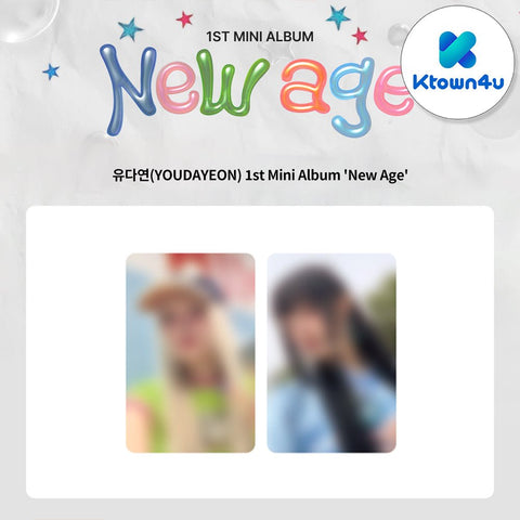 YOU DAYEON - 1st Mini Album [New age] PACKAGE Ver. / GIFT - Baro7 Best Kpop Store