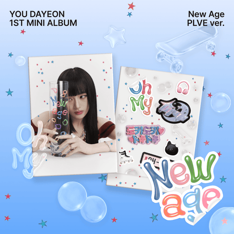 YOU DAYEON - 1st Mini Album [New age] PLVE Ver. / GIFT - Baro7 Best Kpop Store