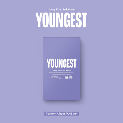 Young K - [YOUNGEST] Platform Album FANS Ver. - Baro7 Best Kpop Store