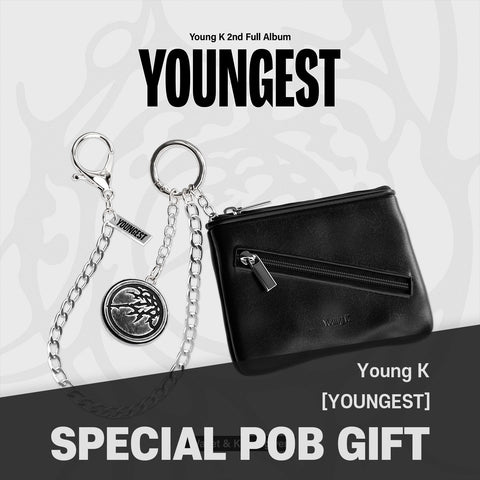 Young K - [YOUNGEST] Wallet & Keyring Ver. / GIFT - Baro7 Best Kpop Store