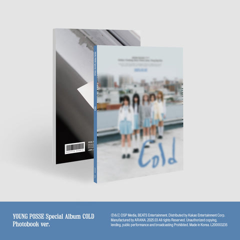 YOUNG POSSE - Special Album [COLD] - Baro7 Best Kpop Store