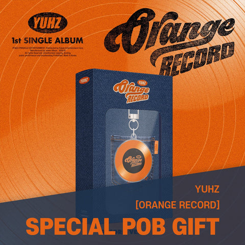 YUHZ - 1st Single Album [Orange Record] Record Ver. (Kiwee Album) / GIFT - Baro7 Best Kpop Store