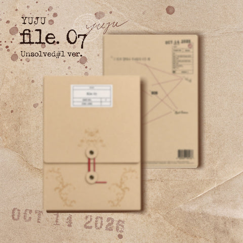 YUJU - 4th Mini Album [file. 07] Unsolved #01 Ver. - Baro7 Best Kpop Store