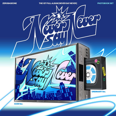 ZEROBASEONE - 1st Full Album [NEVER SAY NEVER] PHOTOBOOK Ver.(ICON & ORDINARY) / GIFT - Baro7 Best Kpop Store