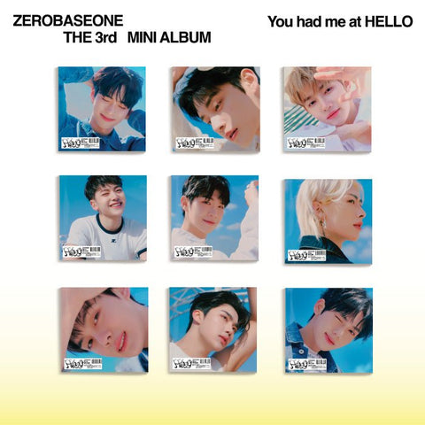 ZEROBASEONE - 3RD MINI ALBUM [You had me at HELLO] Digipack Ver. - KPOPHERO