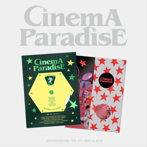 ZEROBASEONE - 4th Mini Album [CINEMA PARADISE] - Baro7 Best Kpop Store