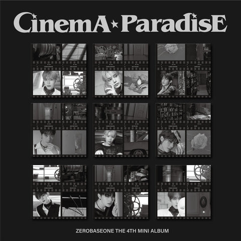 ZEROBASEONE - 4th Mini Album [CINEMA PARADISE] DIGIPACK Ver. - Barowave Best Kpop Store