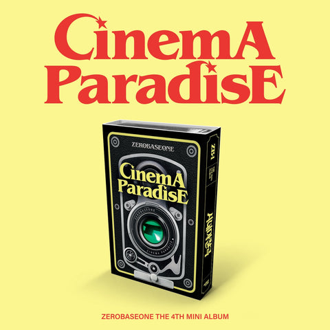 ZEROBASEONE - 4th Mini Album [CINEMA PARADISE] Film Ver. - Barowave Best Kpop Store