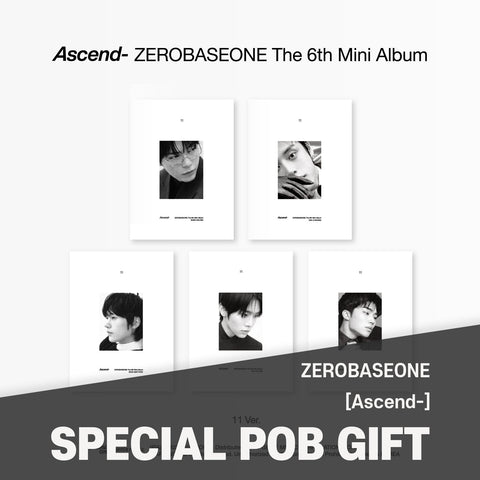 ZEROBASEONE - 6th Mini Album [Ascend - ] 11 Ver. / GIFT - Baro7 Best Kpop Store