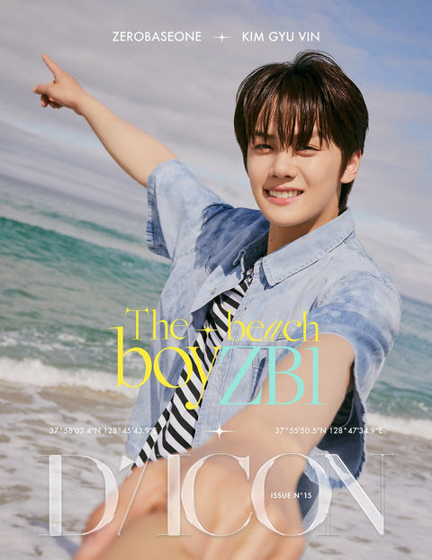 ZEROBASEONE - DICON VOLUME N°15 ZEROBASEONE : The beach boyZB1 - Baro7 Best Kpop Store