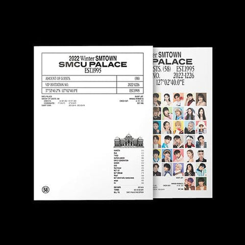 2022 WINTER SMTOWN : SMCU PALACE (PORTRAIT BOOK VER.) - KPOPHERO