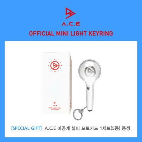 A.C.E. - OFFICIAL LIGHT STICK MINI KEYRING - KPOPHERO