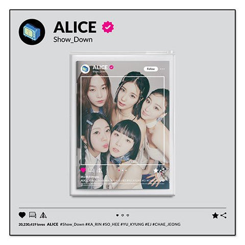 ALICE - SINGLE ALBUM [SHOW DOWN] - KPOPHERO