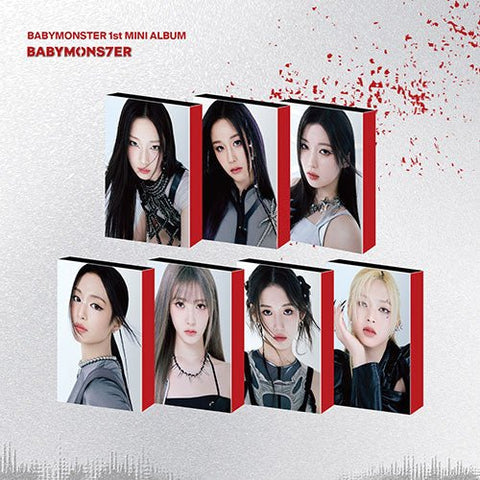 BABYMONSTER - 1ST MINI ALBUM [BABYMONS7ER] YG TAG ALBUM Ver. - KPOPHERO