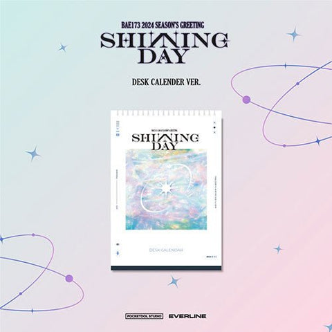 BAE173 - 2024 SEASON’S GREETINGS [SHINNING DAY] DESK CALENDAR ver. - KPOPHERO