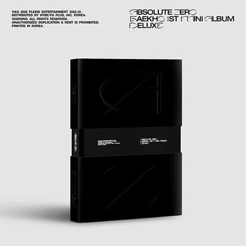 BAEKHO - 1ST MINI ALBUM [ABSOLUTE ZERO] DELUXE VER. - KPOPHERO