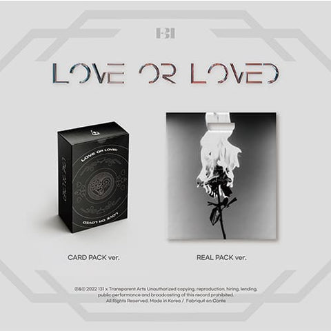 B.I - 1ST ALBUM [Love or Loved Part.1] - KPOPHERO