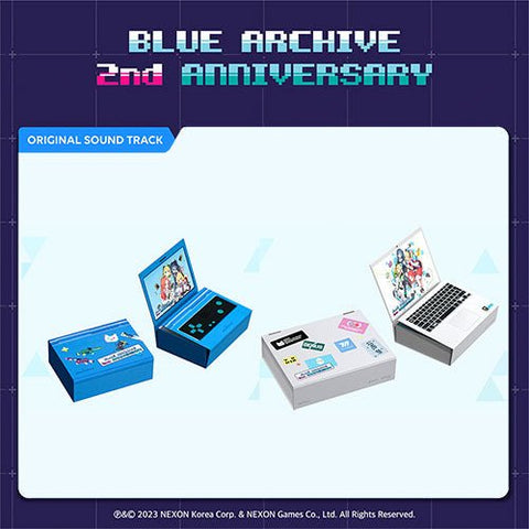 BLUE ARCHIVE - [2ND ANNIVERSARY OST] KIT ALBUM / CD ALBUM - KPOPHERO