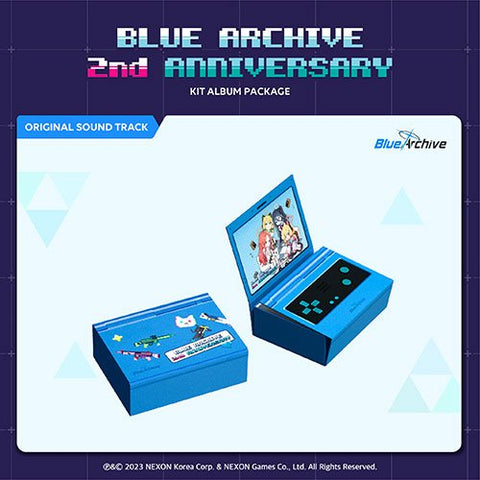 BLUE ARCHIVE - [2ND ANNIVERSARY OST] KIT ALBUM / CD ALBUM - KPOPHERO