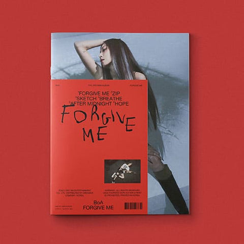 BoA - 3RD MINI ALBUM [FORGIVE ME] HATE Ver. - KPOPHERO