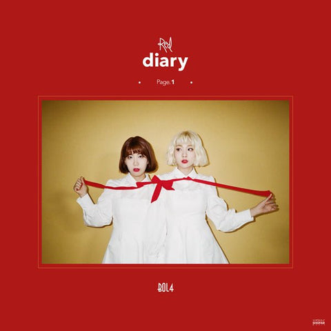 BOL4 - Red Diary Page.1 [MINI ALBUM] - KPOPHERO