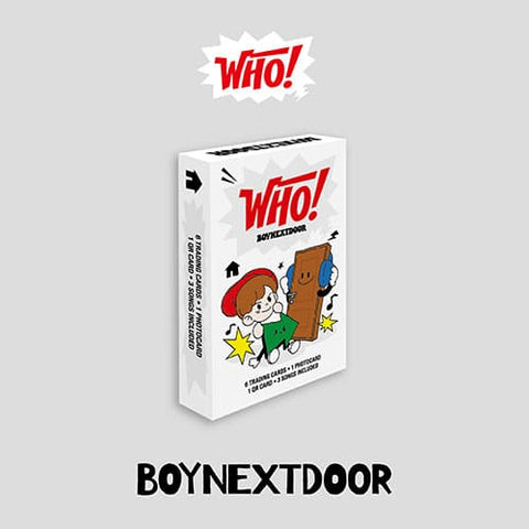 BOYNEXTDOOR - 1ST SINGLE ALBUM [WHO!] WEVERSE ALBUMS Ver. - KPOPHERO