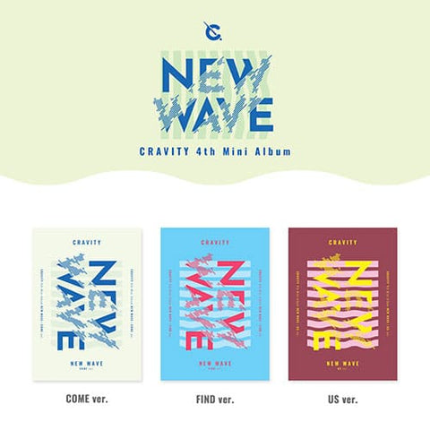 CRAVITY - 4TH MINI ALBUM [NEW WAVE] - KPOPHERO