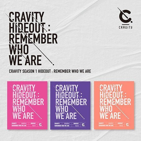 CRAVITY - HIDEOUT: REMEMBER WHO WE ARE [SEASON1] - KPOPHERO