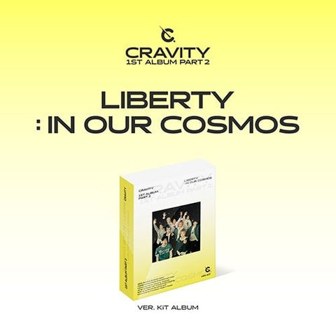 CRAVITY - LIBERTY : IN OUR COSMOS [1ST ALBUM] KiT - KPOPHERO