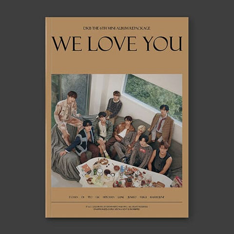 DKB - 6TH MINI ALBUM REPACKAGE [WE LOVE YOU] - KPOPHERO