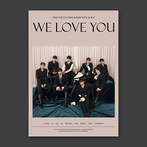 DKB - 6TH MINI ALBUM REPACKAGE [WE LOVE YOU] - KPOPHERO