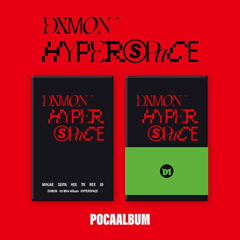 DXMON - 1ST MINI ALBUM [HYPERSPACE] POCA ALBUM - KPOPHERO