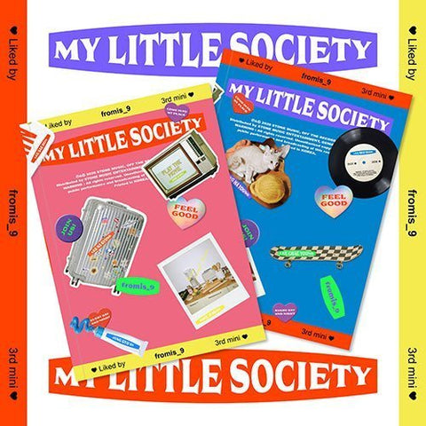 Fromis_9 - My Little Society [MINI ALBUM VOL.3] All Ver. - KPOPHERO