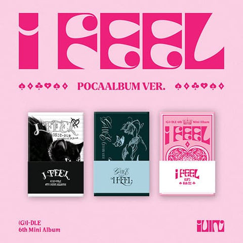 (G)I-DLE - 6TH MINI ALBUM [I FEEL] POCA ALBUM Ver. - KPOPHERO