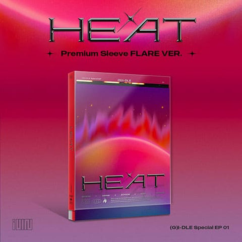 (G)I-DLE - SPECIAL ALBUM [HEAT] FLARE Ver. - KPOPHERO