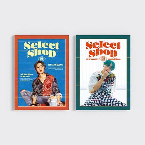 HA SUNG WOON - SELECT SHOP [5TH REPACKAGE MINI ALBUM] - KPOPHERO