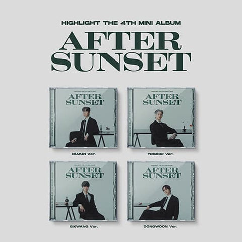 HIGHLIGHT - 4TH MINI ALBUM [AFTER SUNSET] JEWEL VER - KPOPHERO